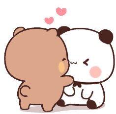 Bear Kiss GIF